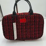 Nicole Miller  Metallic Sparkle Tweed Cosmetic Case Photo 6