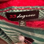 33 Degrees Snowman Christmas sweater Red Size XL Photo 2
