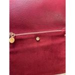 LC Lauren Conrad  Backpack Shoulder Bag Purse Vegan Pebbled Leather Red Medium Photo 4