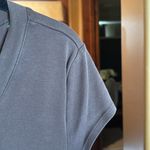 Chico's Chico’s Cap Sleeve V Neck Chocolate Brown Tee Shirt Size Medium (1) Photo 4