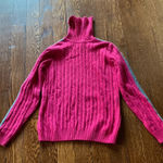 Eddie Bauer  Pink Turtleneck Sweater SIZE M Photo 0