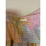 Billabong  Be Mini Mini Dress FEMININE BABYDOLL Puff Sleeve Small S  VACATION Photo 7