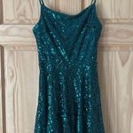 Leyua’s U.S.A Green Dress Boutique Black Semi-Formal Dress Photo 1