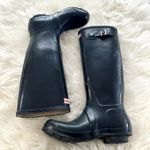 Hunter Original Tall Rubber Rain Boots Sz 7 Photo 4