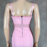 Material Girl Barbiecore Pink Bodycon Party Dress NEW MEDIUM Photo 7