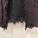 Billabong Hippie Boho Indie Colorful Textured Fringe Blazer Jacket Size Medium Photo 14