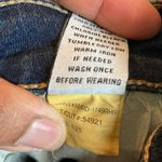 Ashley Mason Embellished Distressed Hem Flare Jeans - Studded Denim Boho‎ Y2K Style sz 1/25 Photo 6