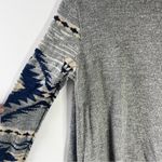 CHAPS  100% Cotton Western Aztec Open Front Cardigan Sweater Photo 6