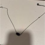 Kendra Scott  Necklace Black Elisa Pendant Black Drusy Photo 0