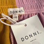 Donni Two‎ Tone Sweater Knit Henley Lounge Short Size XXS New Pink Photo 2