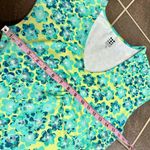 Title Nine Diamalete Athletic Exercise Short Sleeve Mini Dress Floral Small S Photo 7