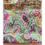 Vera Bradley Tutti Frutti Paisley Quilted Cotton Diaper Shoulder Laptop Bag Photo 3