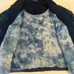 Buttons Parsley & Sage Denim Button Up Bead Art Jacket Size medium Photo 9