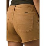 prAna Womens 4 New NWT Sancho Shorts Pocket Hike Organic Beach Brown Earthbound Photo 1