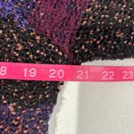 Anthropologie Curio‎ Brown Purple Fuschia Knit Chunky Cardigan XL Funky Colorful Photo 6