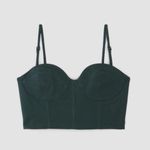 Everlane NWT  The Structured Cotton Bustier Photo 5