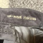 American Eagle New  Gray Corduroy High Rise Jeggings Size 0 Regular Photo 8