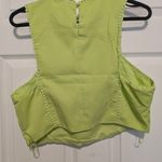 Milk&Honey Bright Green Eyelet Skirt Set Crop Top Maxi Midi Large Boho Spring Photo 7