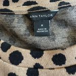 Ann Taylor  Women’s Sz Medium Pullover Sweatshirt Animal Print Crewneck Photo 2