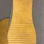 V Italia pearlescent blue strappy sandals wedges women’s size 40 EUC feminine White Photo 5