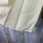 Bryn Walker  Size Small (Oversized) 100% Linen Yellow Hoodie Shirt With Pockets Photo 3