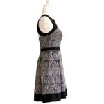 Guess  Mini Dress Black White Cutout High Neck Sleeveless Mini Dress Size 6 Photo 4
