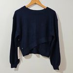 Lululemon  Reversible Crossover Sweater - Night Sea - W's Size M - LW3IU5S Photo 2