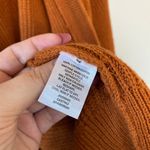 BP  Knit Open Front Cardigan Orange Rust Size XS Photo 2