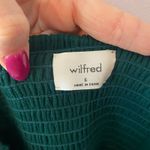 Wilfred Emerald Green Sweetheart Bow Tie Sleeveless Mini Dress Women's size 6 Photo 3