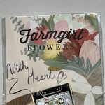 New Farmgirl Flowers Pin Cassette Tape Sealed 80s Retro Gold Tone Brooch Jewelry Photo 2