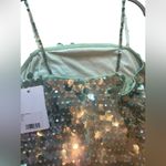 Mac Duggal NWT  Mint Slim Strap Paillette Sequin Mini Dress Women (M)10033--$458 Photo 7