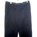 Liz Claiborne Audra black wide leg casual khaki pants Photo 1