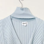 superdown NWT  Alora Wrap Mini Dress in Baby‎ Blue size Medium Photo 4