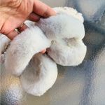 H&M ULTRA CUTE faux fur sandals 🌸🌸🌸 Photo 2