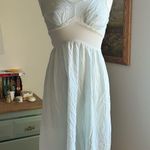 Vintage light blue sheer lingerie slip dress Size M Photo 0