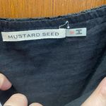 Mustard Seed Black Romper Photo 1