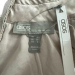 ASOS - NWT Satin Ruched High Neck Mini Dress Sz 6 Photo 9