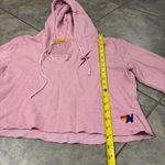 Aviator Nation Aviation Nation bolt striped relaxed cropped hoodie-
Pink size L Preppy Casual Photo 7