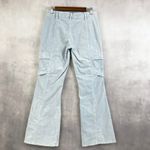 PacSun  Women Corduroy Cargo Pants Size 27 Low Rise Raver Flare Y2K Streetwear Photo 4