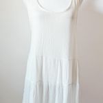 Mittoshop White Crochet Back Dress Photo 0