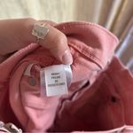 Madewell The Perfect Vintage Jean Botanical Dye Tapered Legs Sunset Pink Size 26 Photo 7