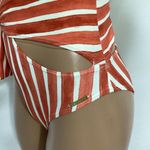Vince Camuto New. stripe swimsuit. MSRP $139. Size 6 Photo 10