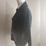 Coldwater Creek  holiday snowflake sweater 1/4 zip front medium Photo 9