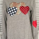 Heart Sweatshirt, Medium Gray Photo 0