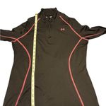 Under Armour Women’s Black and Pink 1/4 Zip Long Sleeve Athletic Top L Photo 5