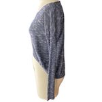 M. RENA Blue Pullover Thin Hi Low Long Sleeve Sweater ~ Women's Top Size MEDIUM Photo 3