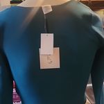 HAPPILY GREY WOMEN'S LONG SLEEVE GREEN SCOOP NECK TOP SIZE M Size M Photo 2