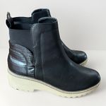 Dolce Vita Boots Chelsea Ankle Lug Sole Womens Size 10 Black Moto Photo 0