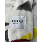 MAQSAD Karachi fuzzy fleece heavy pullover hooded jacket in Size S White Photo 5