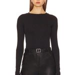 Revolve AFTM “Carson” Bodysuit in black, size small Photo 1